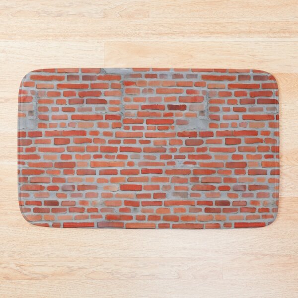 Item preview, Classic Red Brick Wall designed and sold by HOMETOWN86.