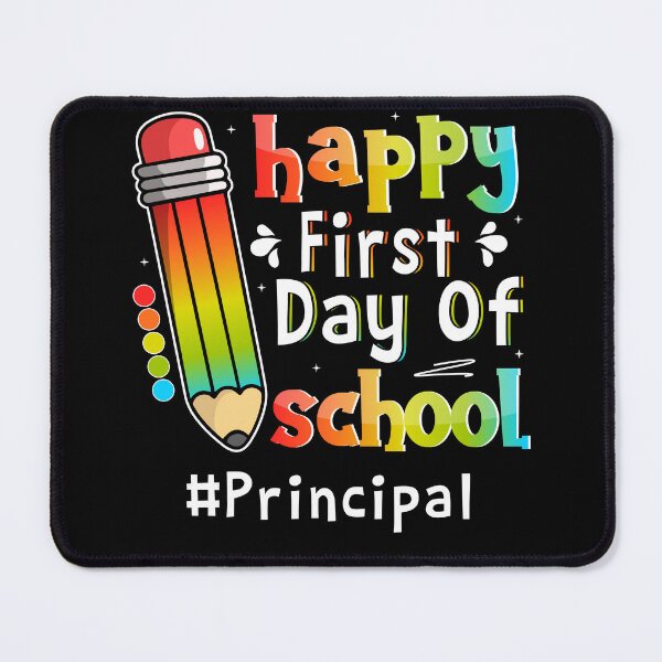 Item preview, Happy First Day Of School Principal Pencil Back To School designed and sold by MobyStickers.