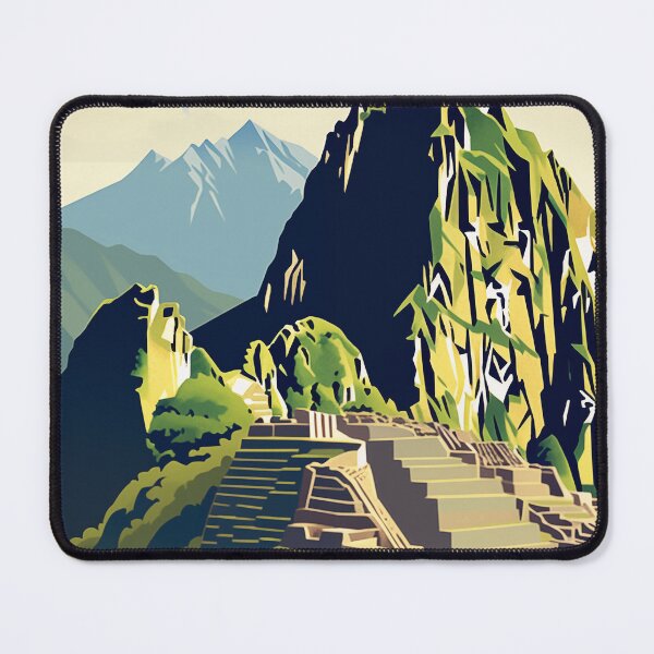 Item preview, Machu Picchu Peru Vintage Travel Poster Retro designed and sold by artra-shop.