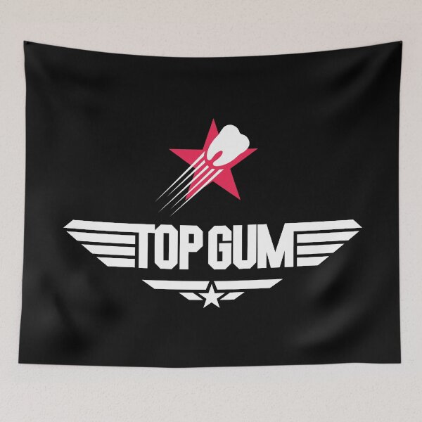 Item preview, Pediatric Dentist Office Decor - Top Gum designed and sold by DOODL.