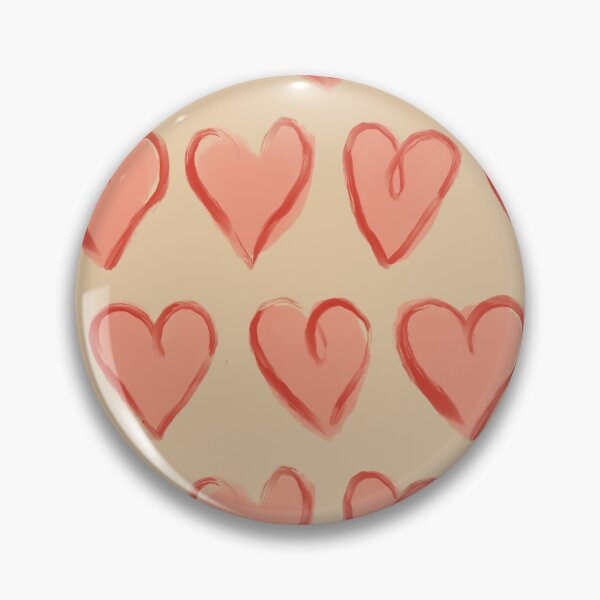 Item preview, hearts linear pattern designed and sold by permare.