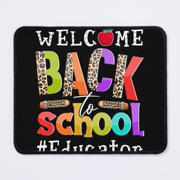 Item preview, Welcome Back To School Educator First Day Of School Leopard designed and sold by MobyStickers.
