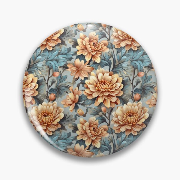 Item preview, Chrysanthemum pattern 2 designed and sold by HOMETOWN86.