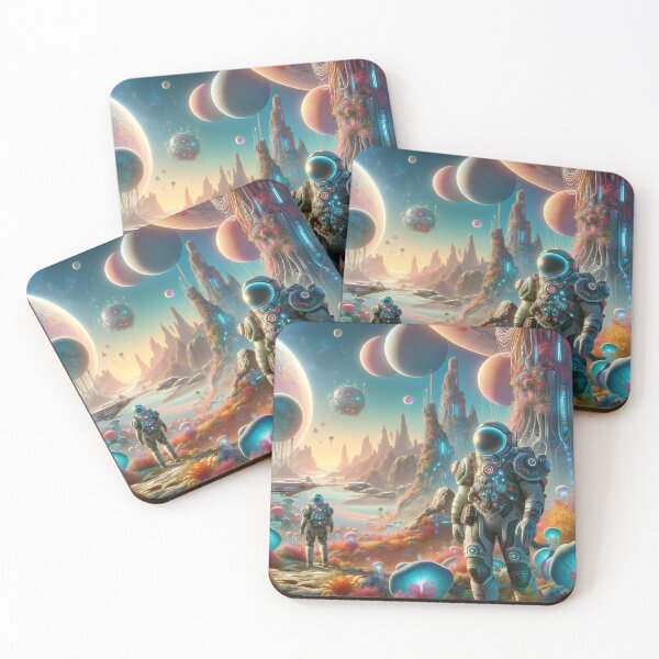 Item preview, Frontiers of Uncharted: Journey Through the Alien Wilds" designed and sold by ArtComixHaven.