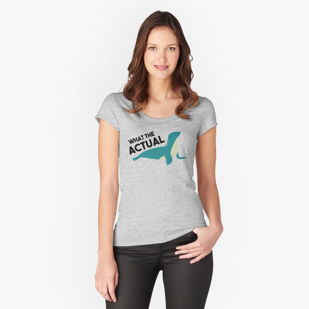 Item preview, Fitted Scoop T-Shirt designed and sold by Francophile.