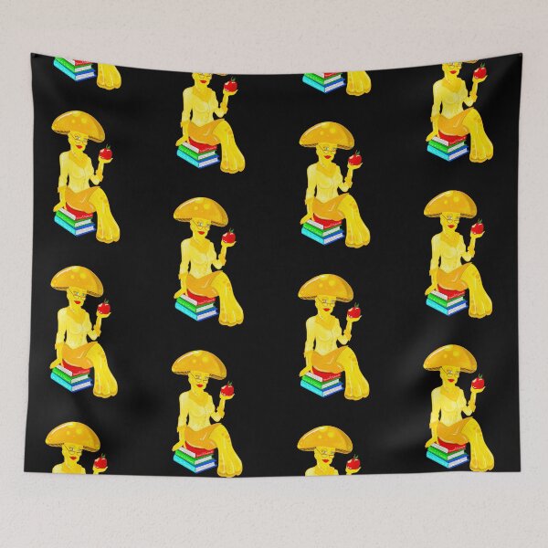 Item preview, Golden Teacher Mushroom, Goldie, The Psychedelic Family designed and sold by MayGreenAbgrall.