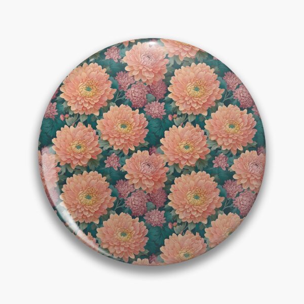 Item preview, Chrysanthemum pattern designed and sold by HOMETOWN86.