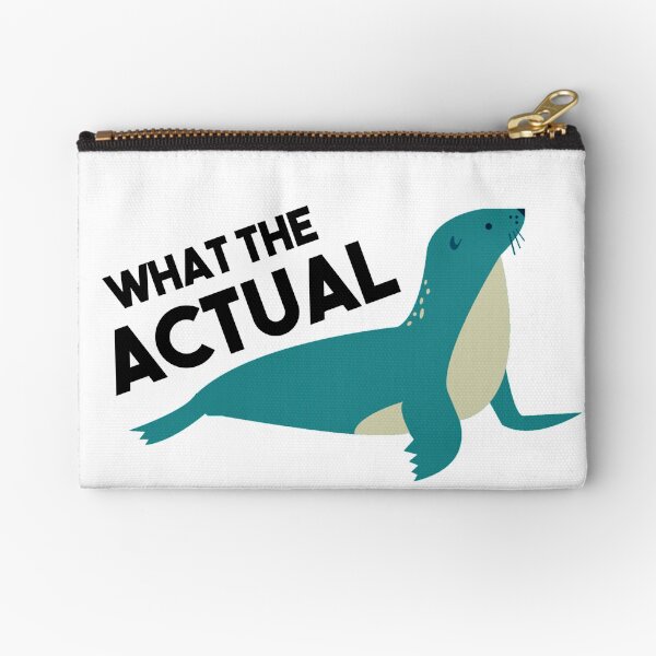Item preview, What The Actual PHOQUE - French Language pun designed and sold by Francophile.