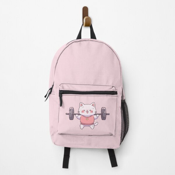 Item preview, Pink Cat Deadlift Bodybuilder designed and sold by SweetClicks123.