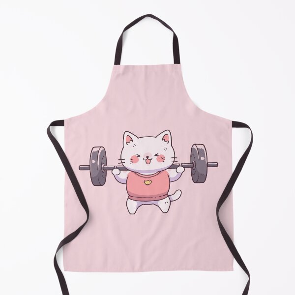 Item preview, Pink Cat Deadlift Bodybuilder designed and sold by SweetClicks123.