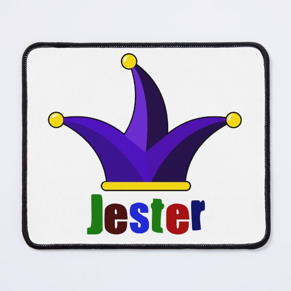 Item preview, Jester, joker or clown hat in purple with name in colored letters designed and sold by shennix.