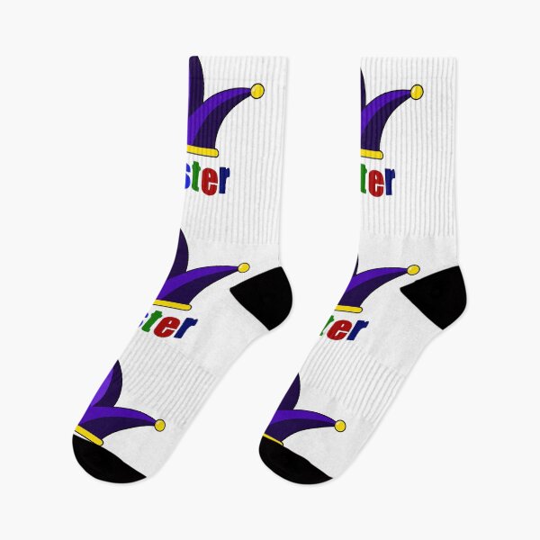 Item preview, Jester, joker or clown hat in purple with name in colored letters designed and sold by shennix.