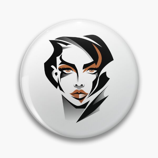Artikelvorschau, Asynclone Head Woman Modern Art Abstract entworfen und verkauft von Asynclone.