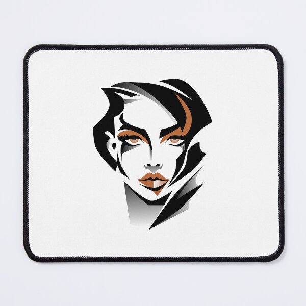 Artikelvorschau, Asynclone Head Woman Modern Art Abstract entworfen und verkauft von Asynclone.