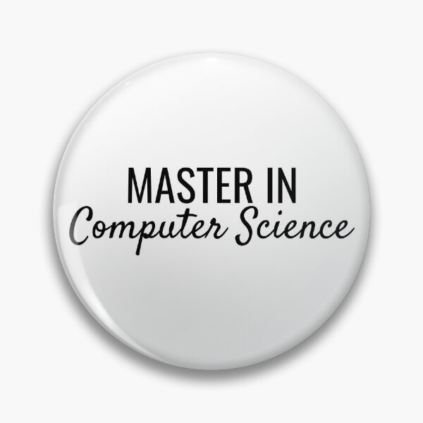 Item preview, Master in Computer Science designed and sold by SarahJisri.