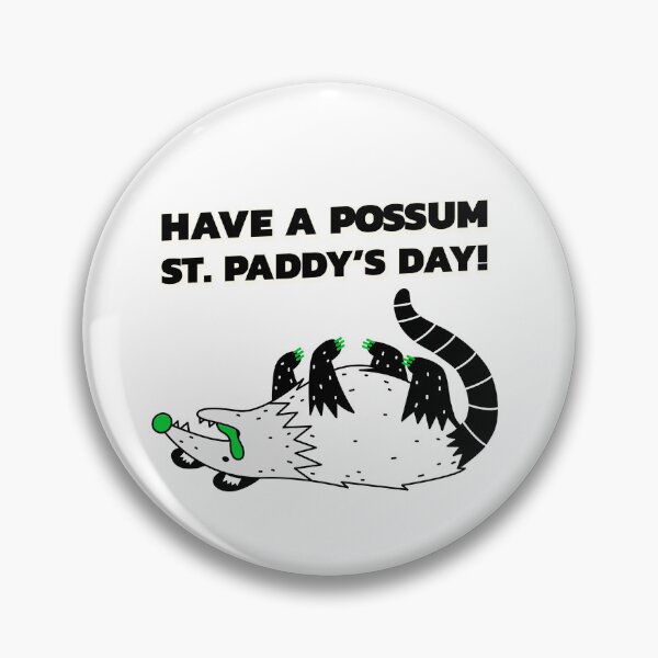 Item preview, Have A Possum St. Pat's Day designed and sold by Whackadoodletee.