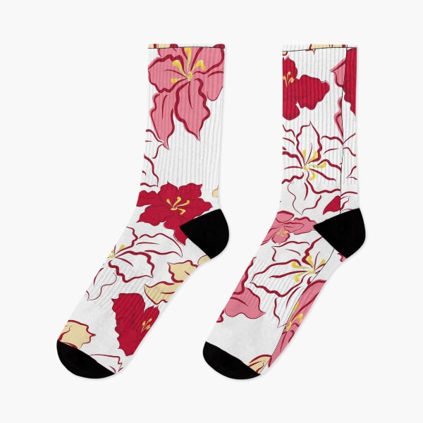 Item preview, Poinsettia pattern four colors designed and sold by KarolynJshop.