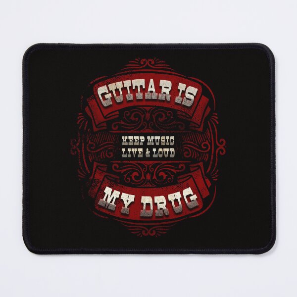 Item preview, Guitar Is My Drug designed and sold by John MacPherson Allan.