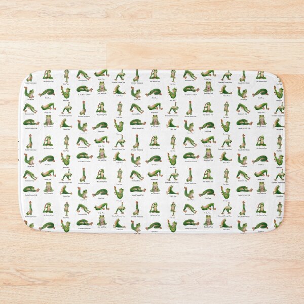 Item preview, Frog Yoga Poses designed and sold by Roy & Tiffany.