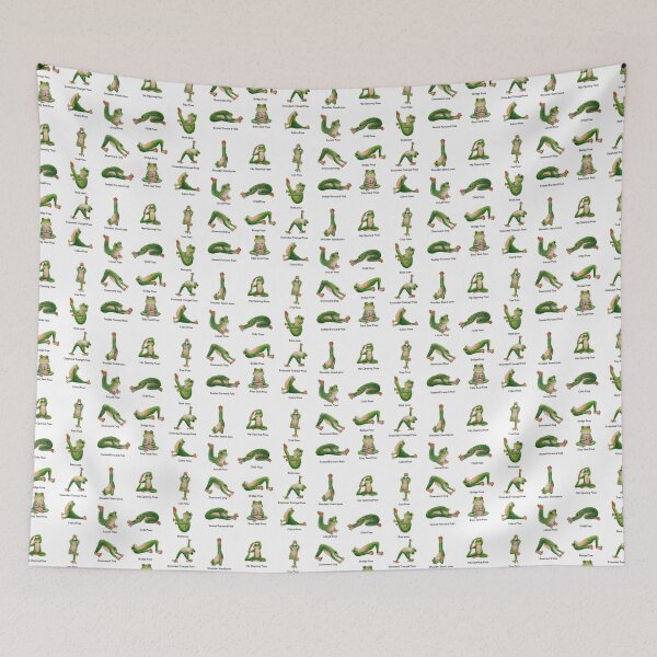Item preview, Frog Yoga Poses designed and sold by Roy & Tiffany.