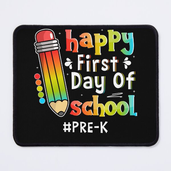 Item preview, Happy First Day Of School Teacher Pre-K Back To School designed and sold by MobyStickers.
