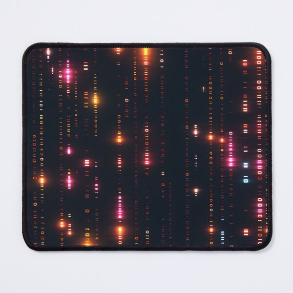 Item preview, Digital Rain Code Cascade: Glowing Script Matrix designed and sold by Sir Meow Meow.