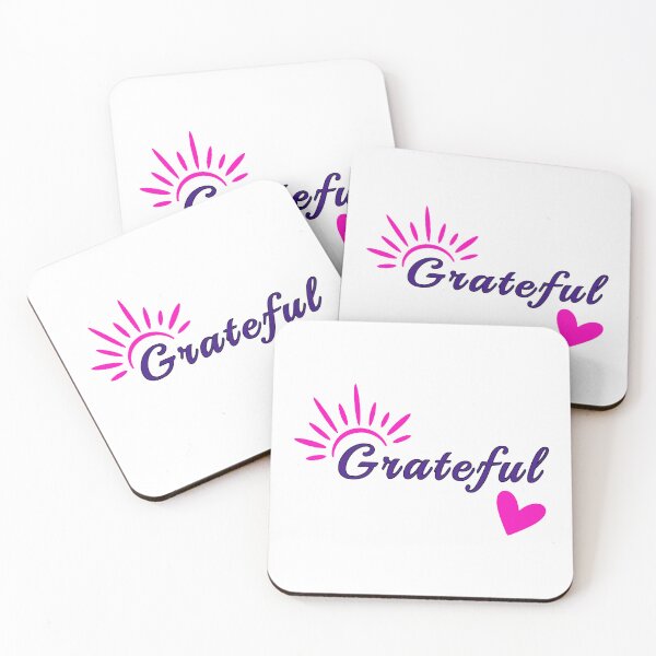 Item preview, Pink and Black Grateful Heart Design designed and sold by SPWPCollection.