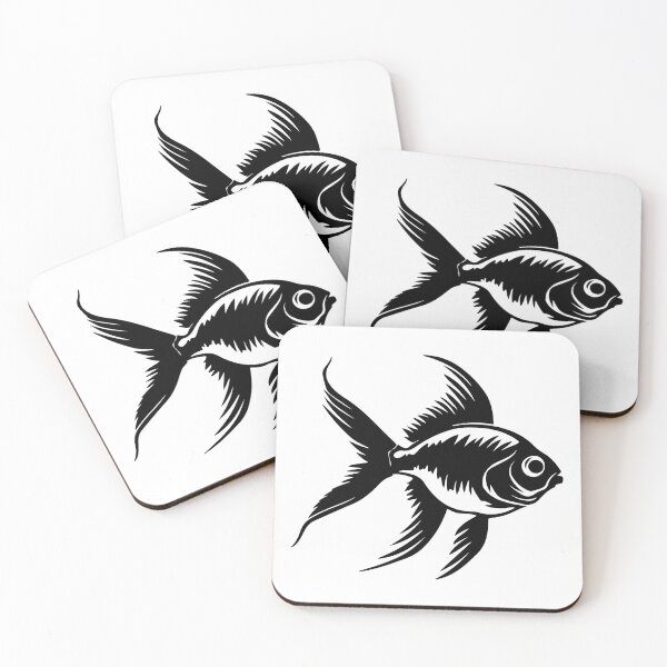 Item preview, Goldfish (Black) designed and sold by VelvetRoom.