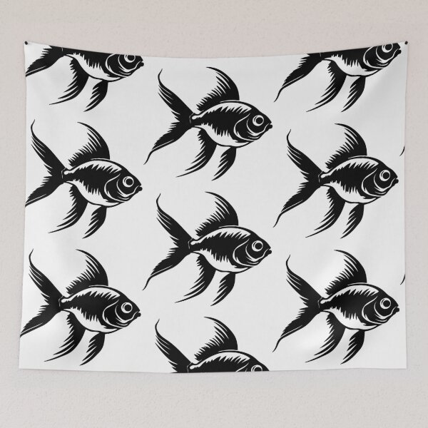 Item preview, Goldfish (Black) designed and sold by VelvetRoom.
