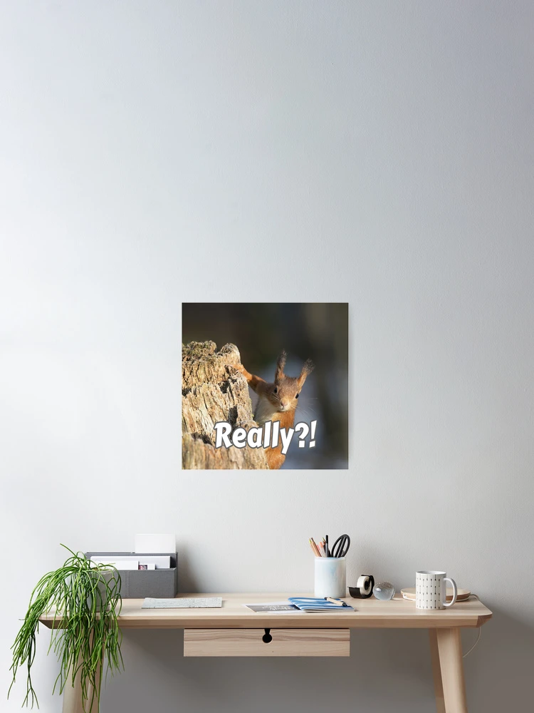 Thumbnail 2 of 3, Poster, Really?! designed and sold by Surreallytee.