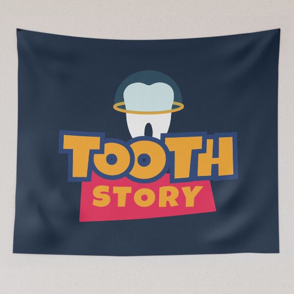 Item preview, Pediatric Dentist Office Decor - Tooth Story designed and sold by DOODL.