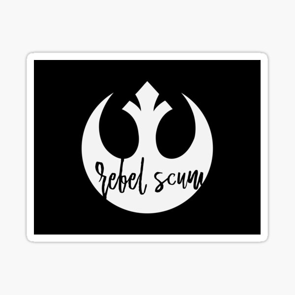 rebel scum. Sticker