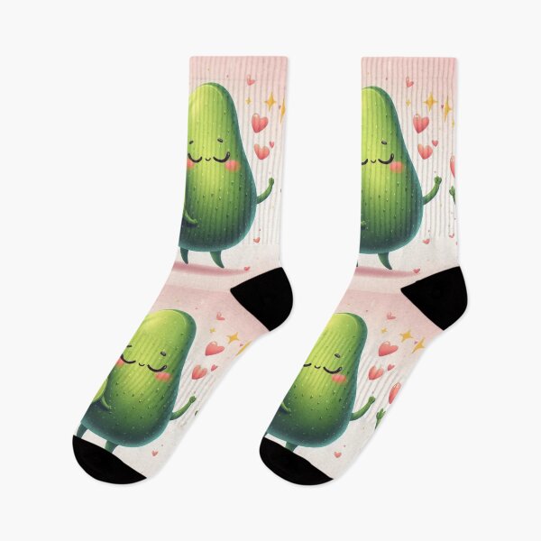 Item preview, avocado couple designed and sold by Greydate.