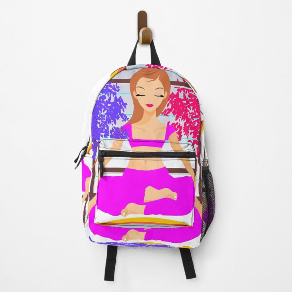 Item preview, Girl meditating designed and sold by GraphicStyleX.