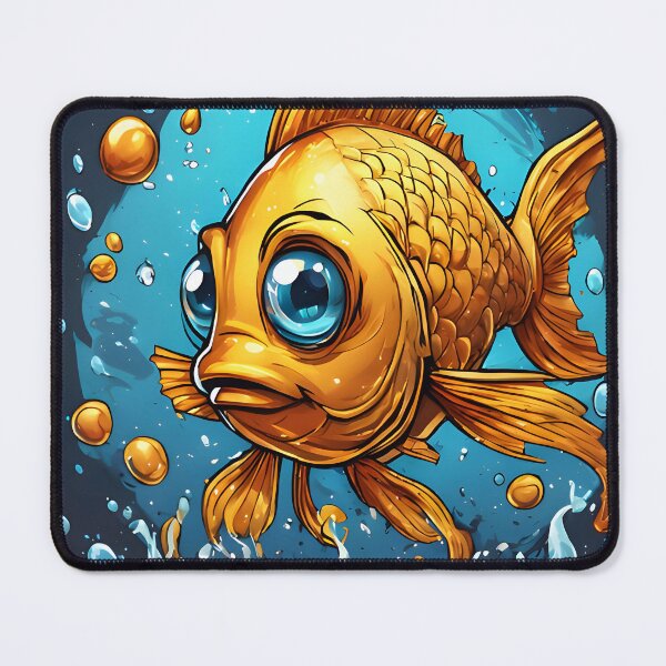 Item preview, Cute Funny Goldfish designed and sold by TheArtOfPat.