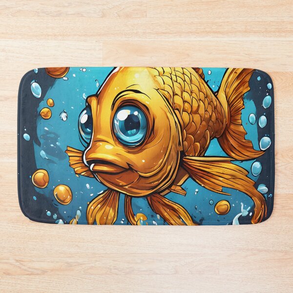 Item preview, Cute Funny Goldfish designed and sold by TheArtOfPat.