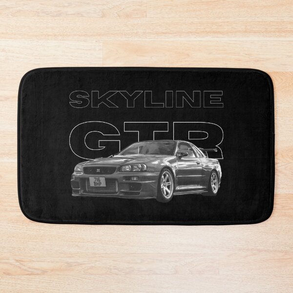 Item preview, Nissan Skyline GT-R R34 Black and White designed and sold by Trevor1984.