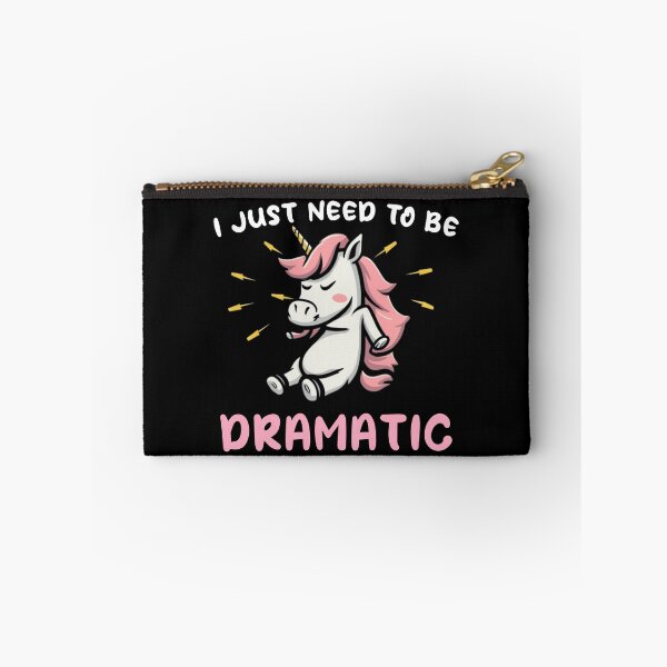 Item preview, I Just Need To Be Dramatic Lazy Unicorn Gift designed and sold by ShopSmart213.