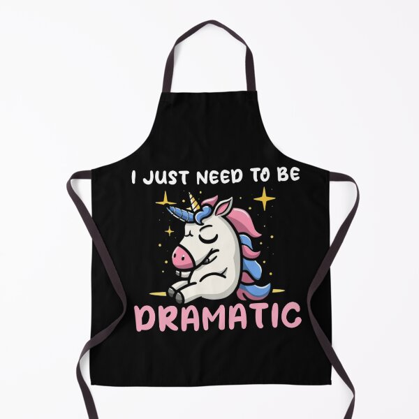 Item preview, I Just Need To Be Dramatic Lazy Unicorn Gift designed and sold by ShopSmart213.