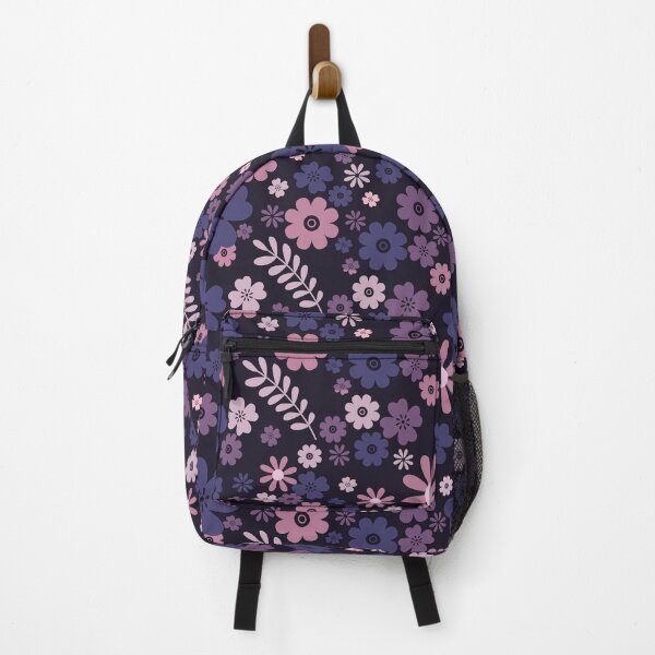 Item preview, Blue and Pink Ditsy Floral Repeated Pattern designed and sold by PearlMoonGrapes.