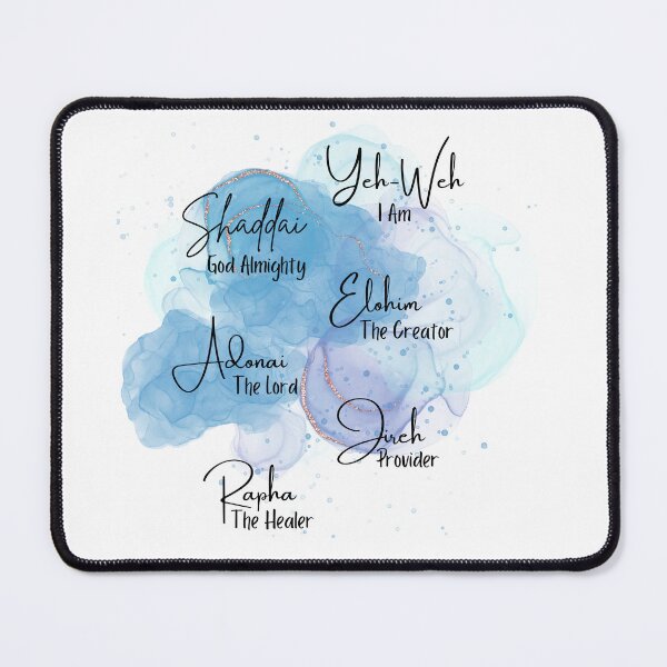 Item preview, Names of Yeh Weh, Shaddai, Elohim, Adonai, Jireh, Rapha, Jesus Christian Names designed and sold by jewels702.
