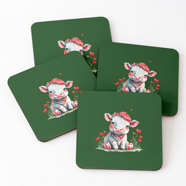 Item preview, Exceptionally Cute Cartoon Cow! designed and sold by fribabywonder.