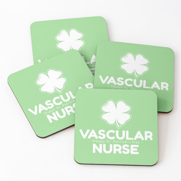Item preview, St. Patrick's Day Vascular Nurse designed and sold by Whackadoodletee.