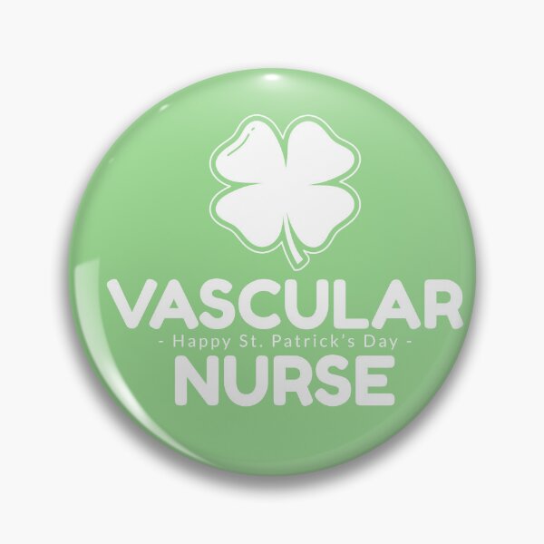 Item preview, St. Patrick's Day Vascular Nurse designed and sold by Whackadoodletee.