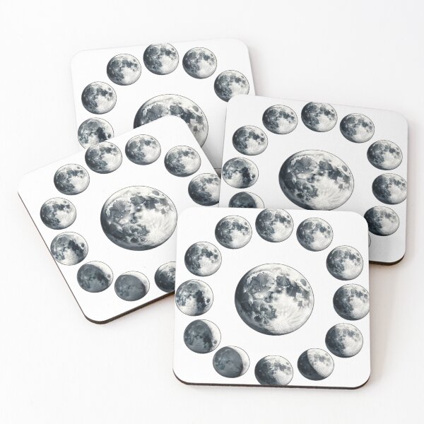 Item preview, Lunar Moon Cycle Astronomy Space Cosmos  Phenomenon designed and sold by kylmllr101684.