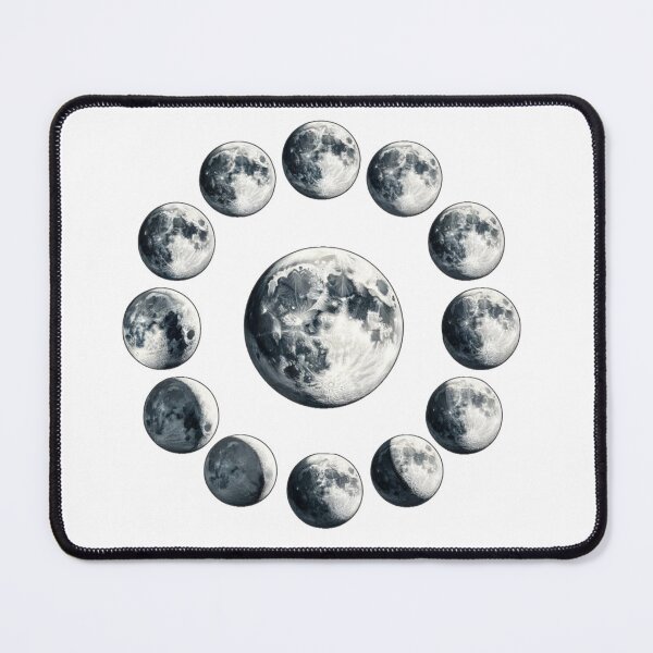 Item preview, Lunar Moon Cycle Astronomy Space Cosmos Phenomenon designed and sold by kylmllr101684.