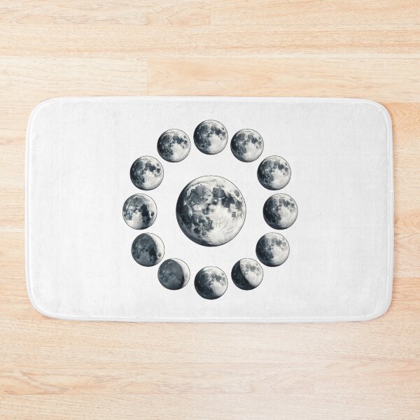 Item preview, Lunar Moon Cycle Astronomy Space Cosmos  Phenomenon designed and sold by kylmllr101684.