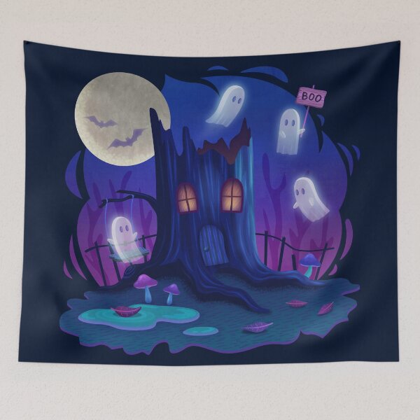 Item preview, Ghost Home designed and sold by -DearTreehouse-.