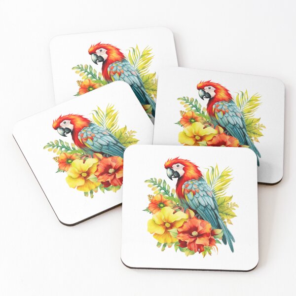 Item preview, Colorful Macaw Parrot designed and sold by TheAnimalZ00.