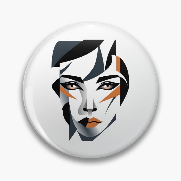 Artikelvorschau, Asynclone Head Woman Modern Art Abstract entworfen und verkauft von Asynclone.